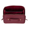 Vena Leather Makeup Bag