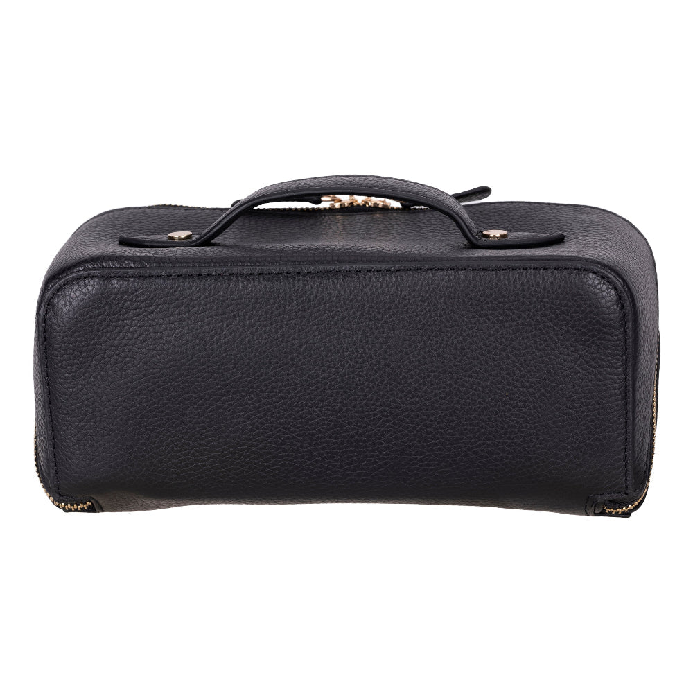 Vena Leather Makeup Bag