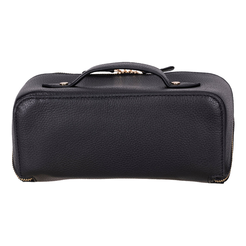 Vena Leather Makeup Bag