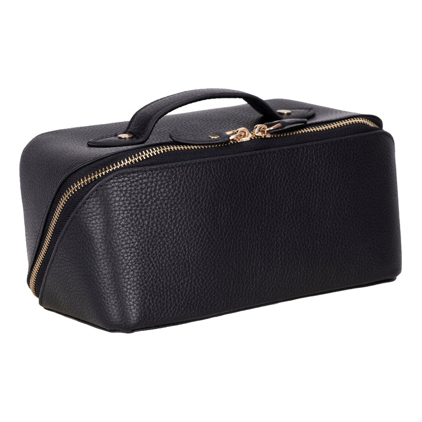Vena Leather Makeup Bag