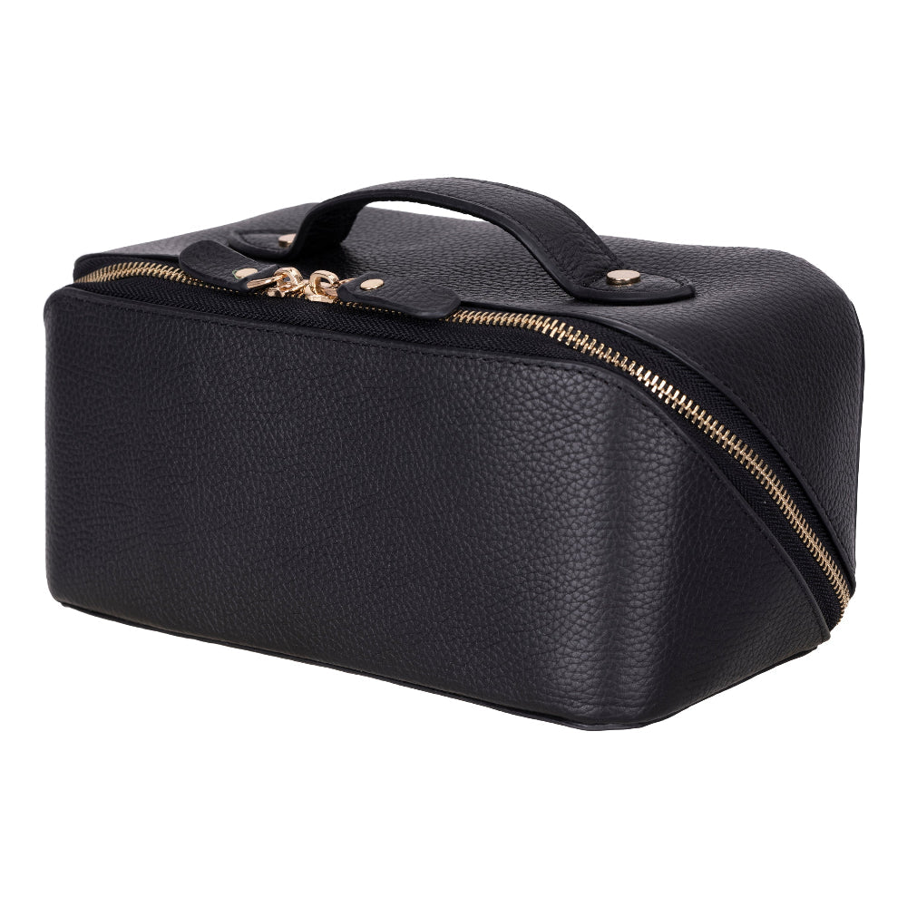 Vena Leather Makeup Bag