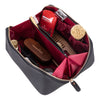 Vena Leather Makeup Bag