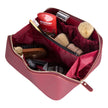 Vena Leather Makeup Bag
