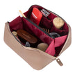 Vena Leather Makeup Bag
