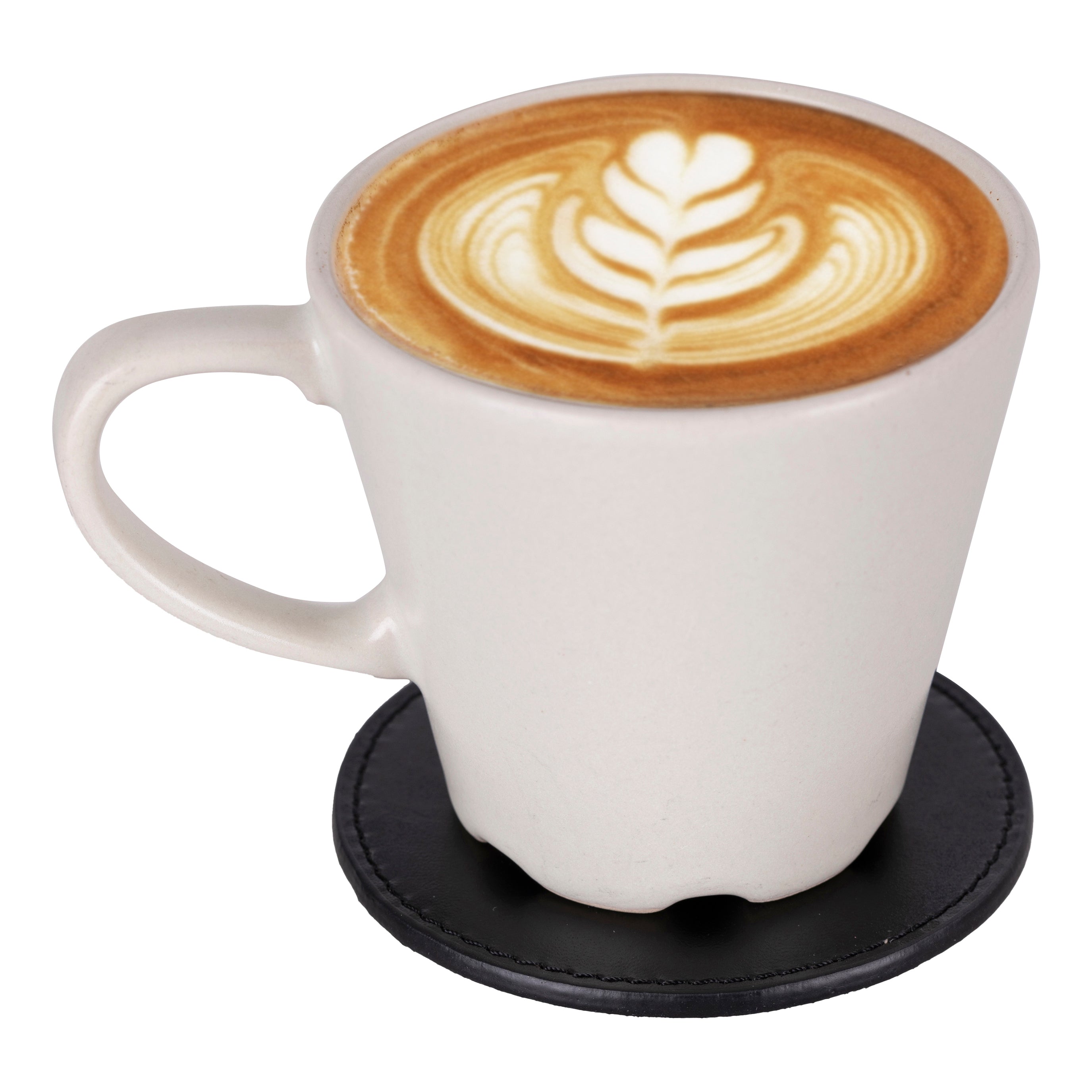 Solces Cup Leather Coaster Set