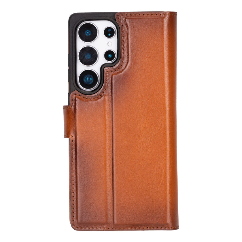 Samsung Galaxy S25 Ultra Detachable Leather Wallet Case