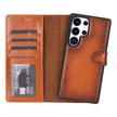 Samsung Galaxy S25 Ultra Detachable Leather Wallet Case