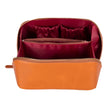 Vena Leather Makeup Bag