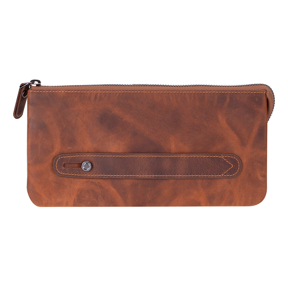 Vibe Leather Clutch Bag