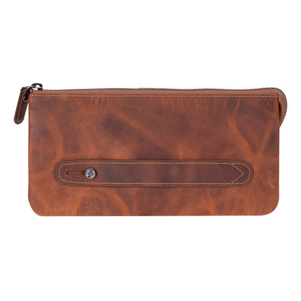 Vibe Leather Clutch Bag