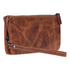 Vibe Leather Clutch Bag