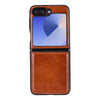 Samsung Z Flip 6 Leather Case