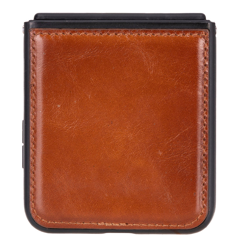 Samsung Z Flip 6 Leather Case