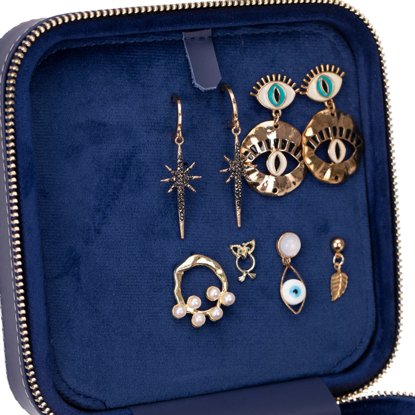 Kate Leather Jewelry Box Large