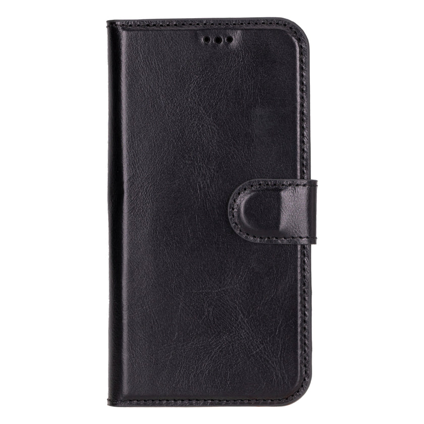 iPhone 16 Detachable Leather Wallet Case