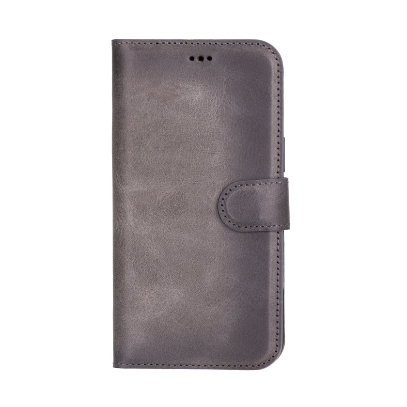 iPhone 16 Plus Detachable Leather Wallet Case