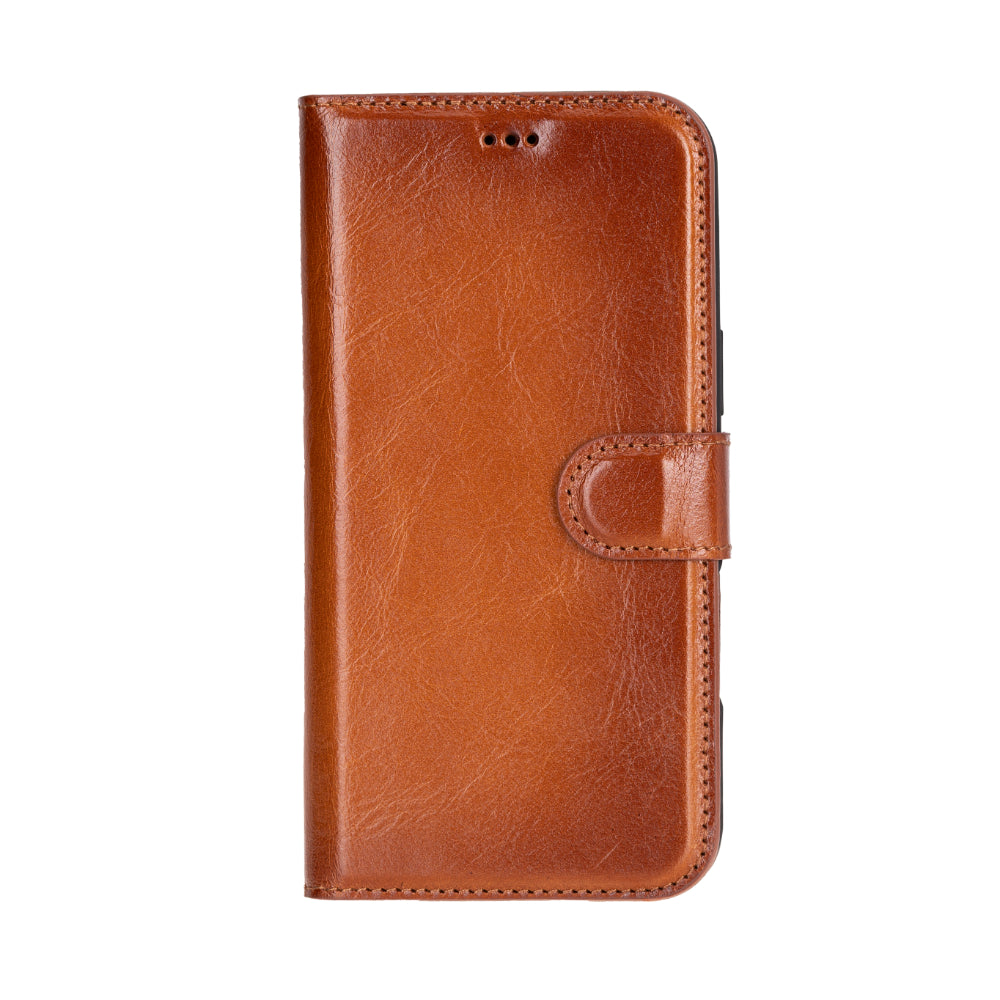 iPhone 16 Plus Detachable Leather Wallet Case