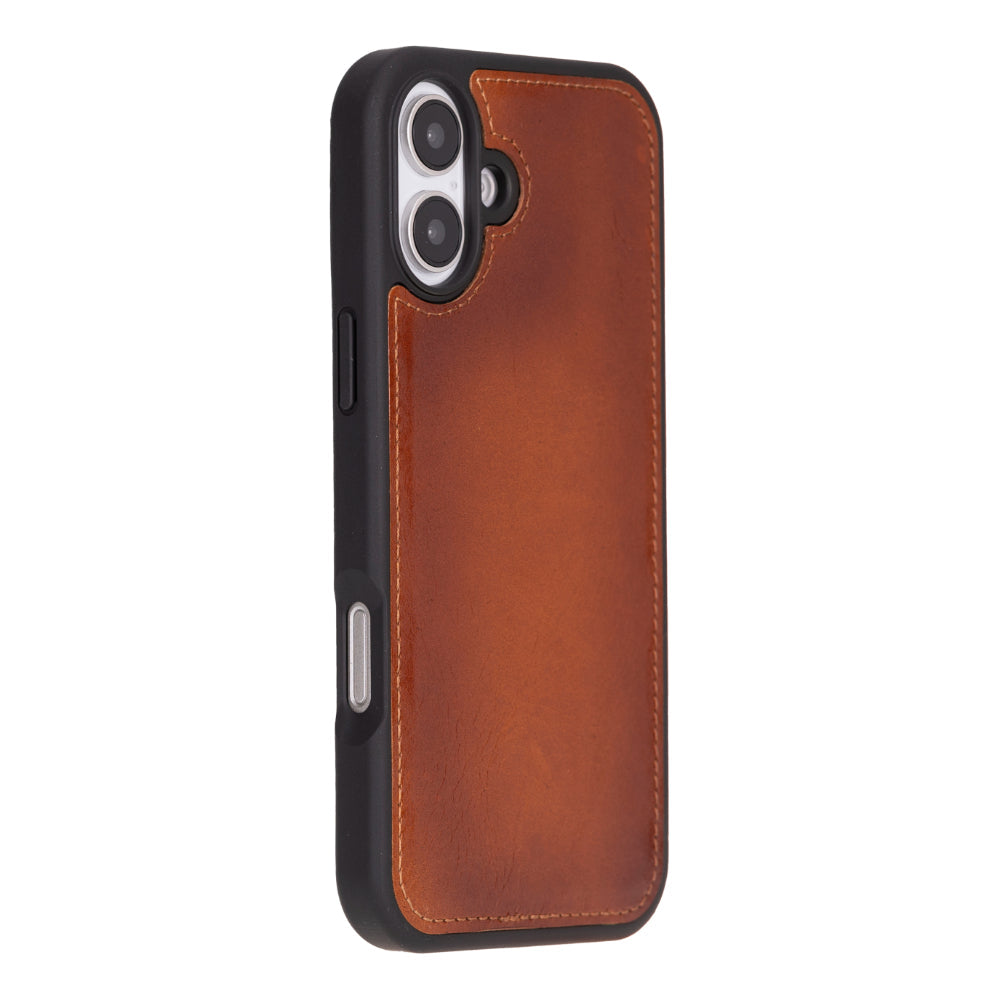 iPhone 16 Plus Detachable Leather Wallet Case