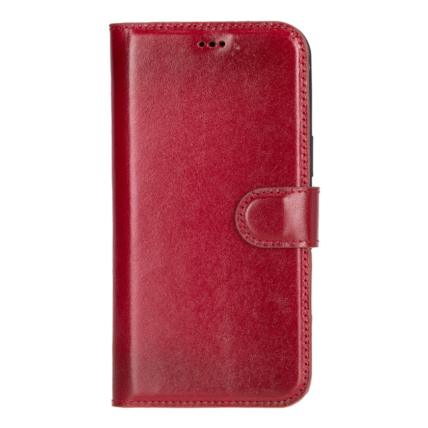 iPhone 16 Plus Detachable Leather Wallet Case