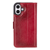 iPhone 16 Detachable Leather Wallet Case