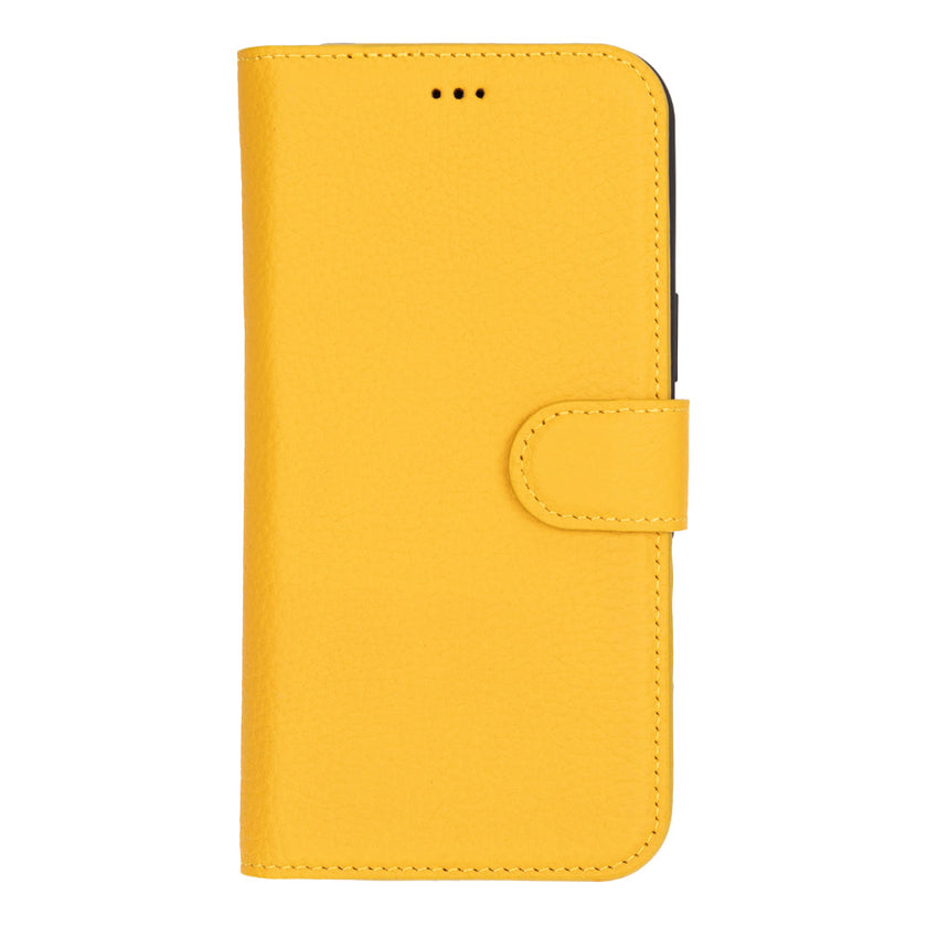 iPhone 16 Plus Detachable Leather Wallet Case