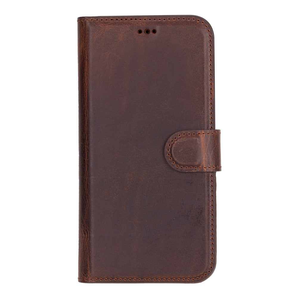 iPhone 16 Detachable Leather Wallet Case