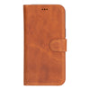 iPhone 16 Plus Detachable Leather Wallet Case