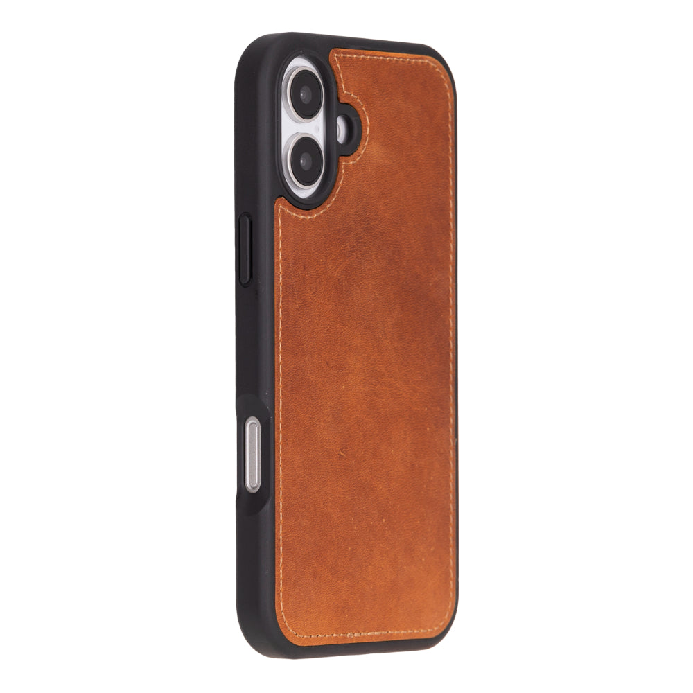 iPhone 16 Plus Detachable Leather Wallet Case