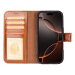 iPhone 16 Pro Max Leather Detachable Wallet Case