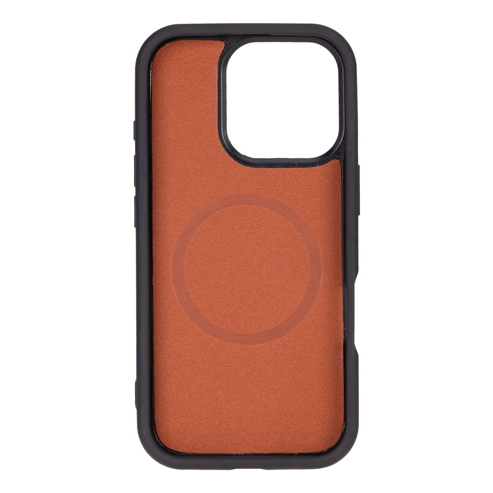 iPhone 16 Pro Max Leather Detachable Wallet Case