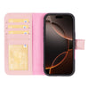 iPhone 16 Pro Max Leather Detachable Wallet Case