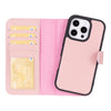iPhone 16 Pro Detachable Leather Wallet Case