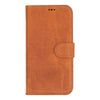 iPhone 16 Pro Detachable Leather Wallet Case