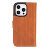 iPhone 16 Pro Detachable Leather Wallet Case