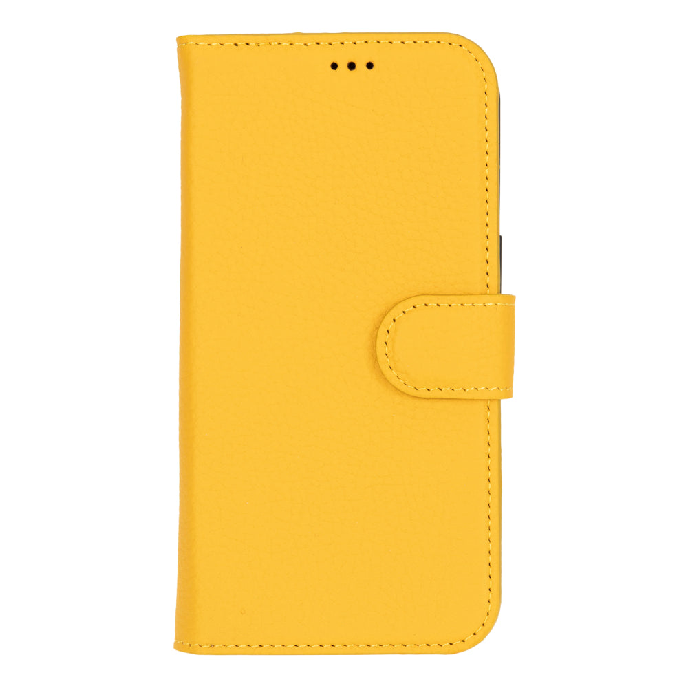iPhone 16 Pro Detachable Leather Wallet Case