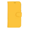 iPhone 16 Pro Detachable Leather Wallet Case