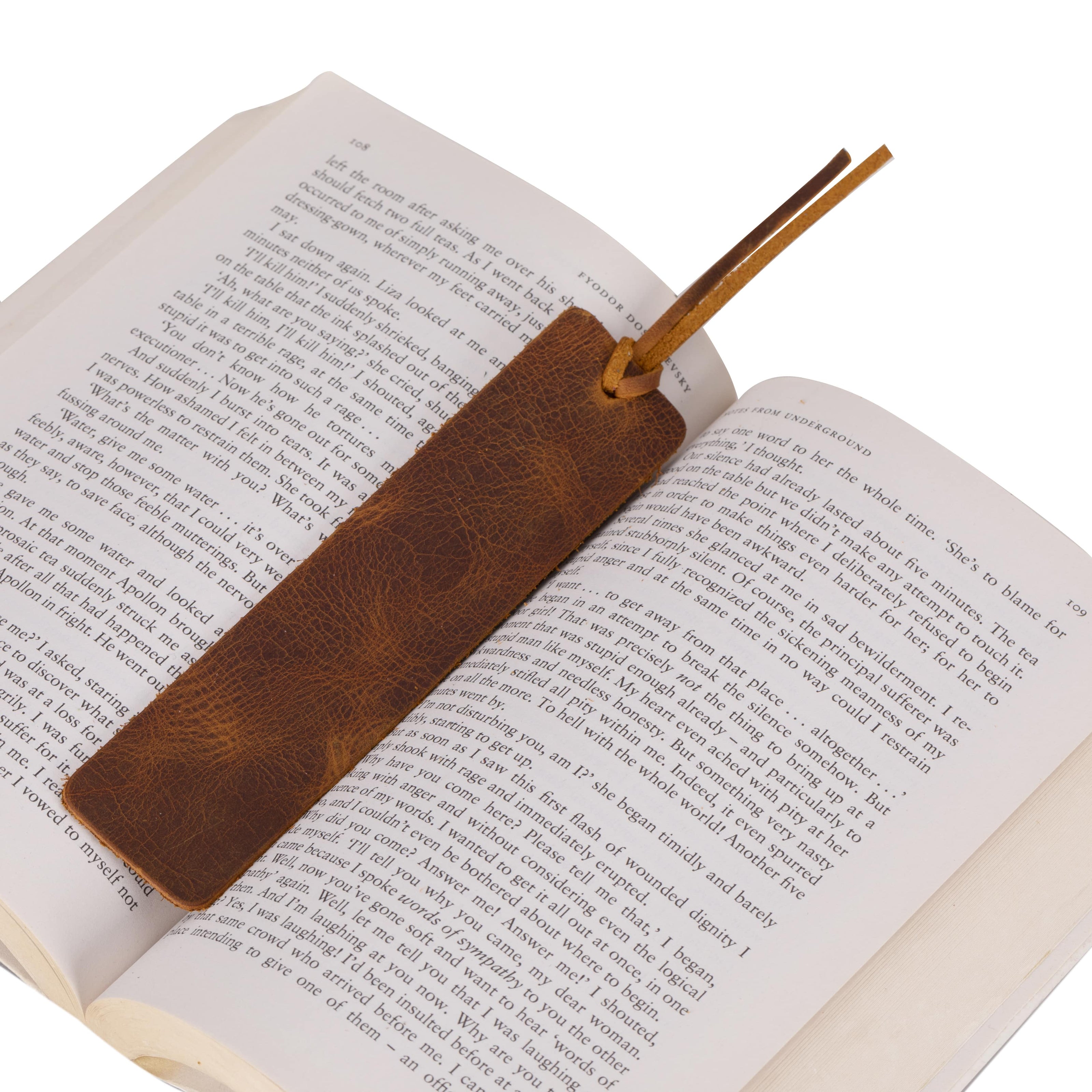 Markora Leather Bookmark