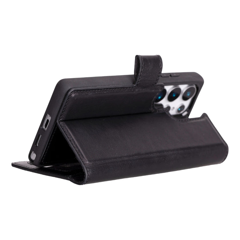 Samsung Galaxy S25 Ultra Detachable Leather Wallet Case