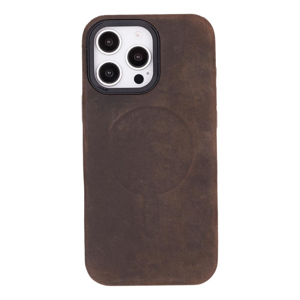 iPhone 16 Pro Max Leather Snap Case