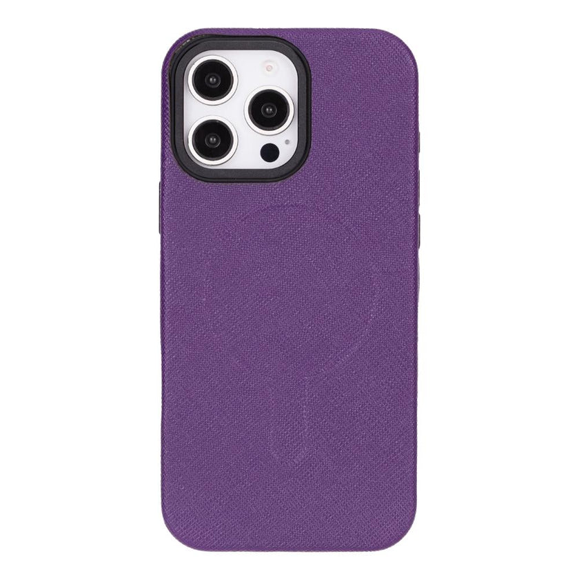 iPhone 16 Pro Max Leather Snap Case