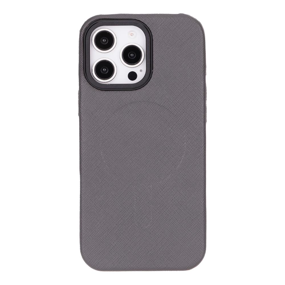 iPhone 16 Pro Max Leather Snap Case