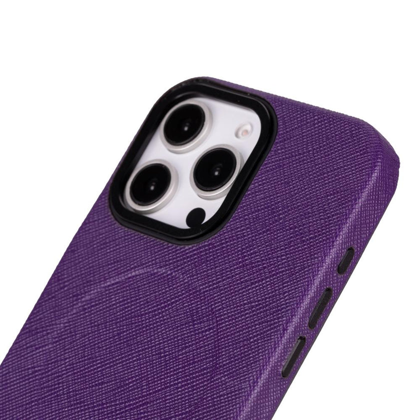 iPhone 16 Pro Leather Snap Case