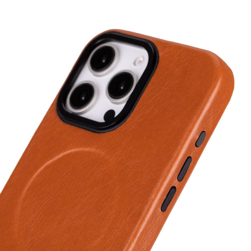 iPhone 16 Pro Leather Snap Case