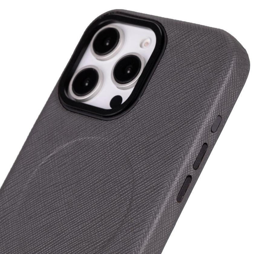 iPhone 16 Pro Leather Snap Case