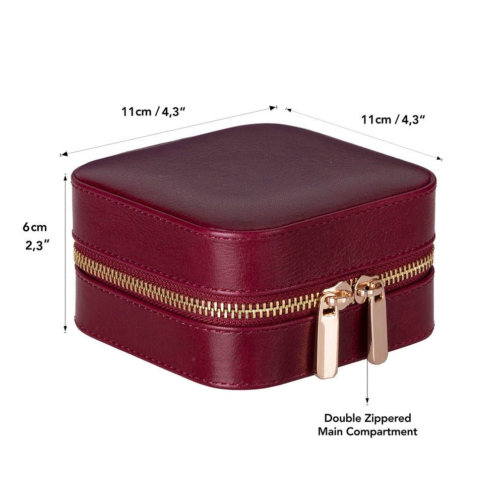 Kate Leather Jewelry Box, Medium