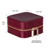 Kate Leather Jewelry Box, Medium