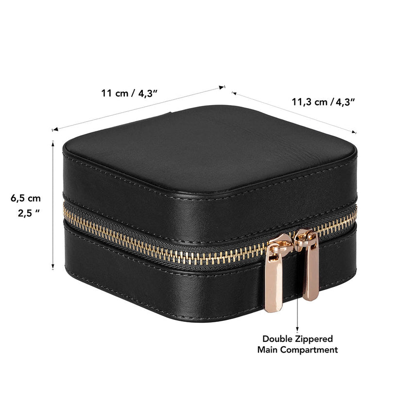 Kate Leather Jewelry Box, Medium