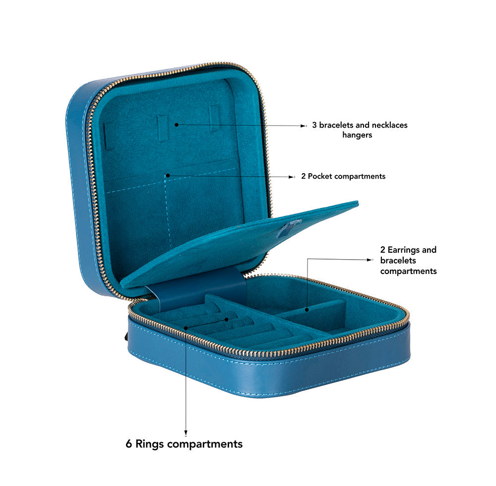 Kate Leather Jewelry Box Large