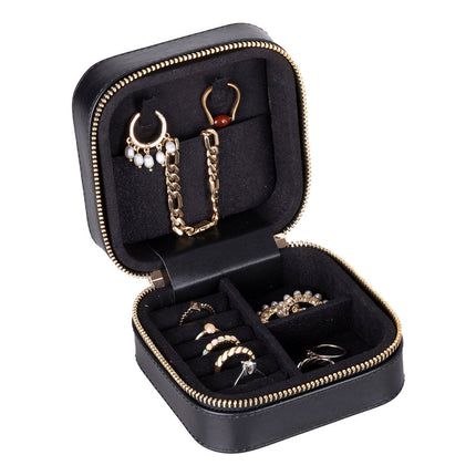 Kate Leather Jewelry Box, Medium