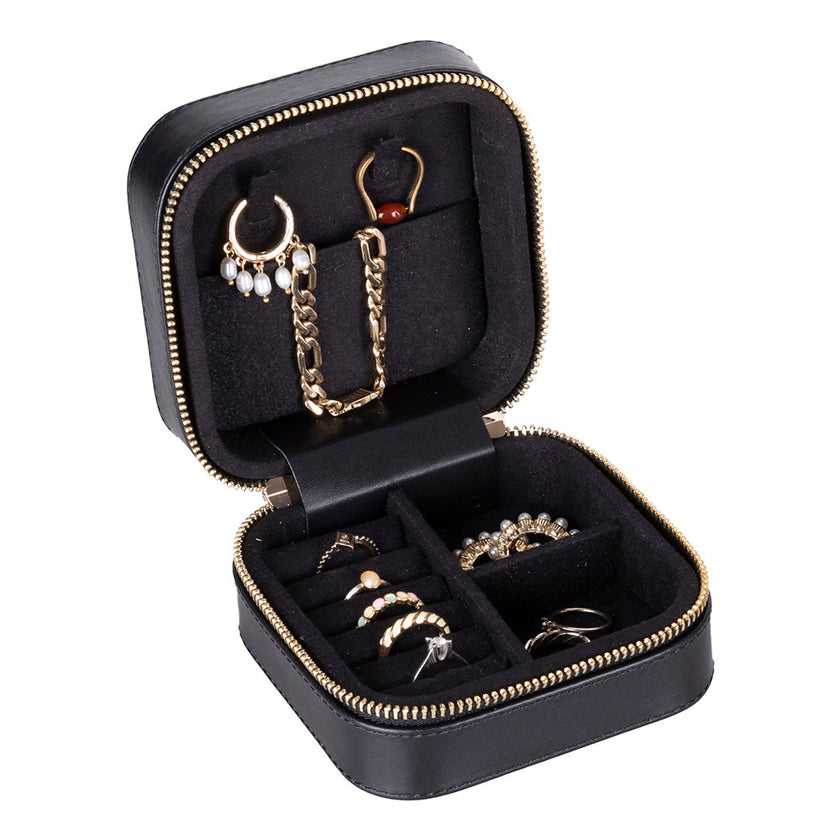 Kate Leather Jewelry Box, Medium